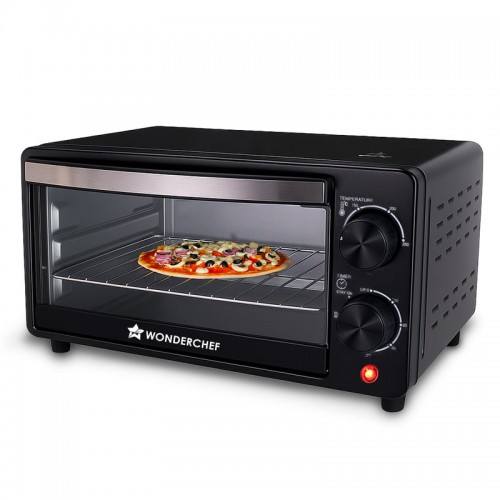 Oven Toaster Griller (OTG) for Kitchen, 10 L, Multi-function, For Baking, Grilling, Roasting, Heat-Resistant Glass, Customised Time & Temperature Control, Easy to Clean, 2-Yr Warranty